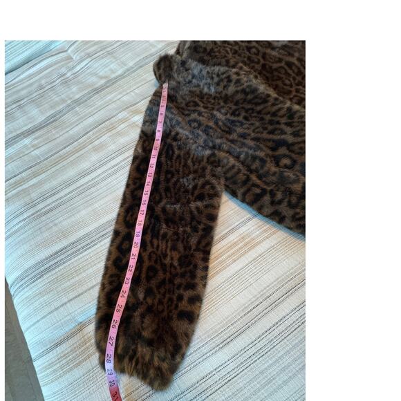 Rebecca Minkoff Vegan Fur Cropped Jacket - Picture 8 of 12